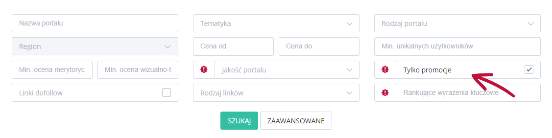 promocje czasowe w whitepress