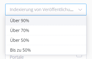 Indexierung von Veröffentlichungen