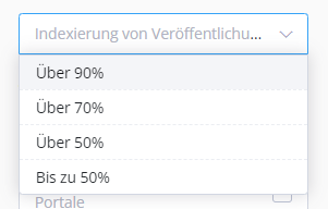 Indexierung von Veröffentlichungen