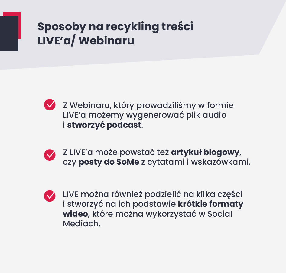 Jak wykorzystać treść w wielu kanałach? 