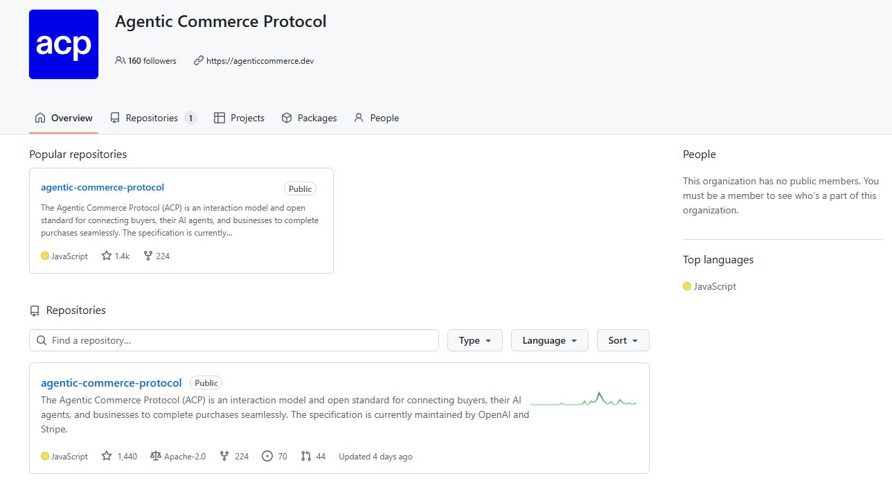 Agentic Commrce Protocol