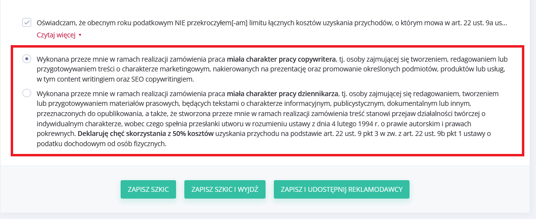 dziennikarz czy copywriter