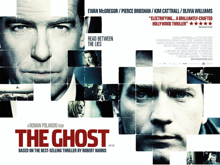 Plakat filmu The Ghost Romana Polańskiego