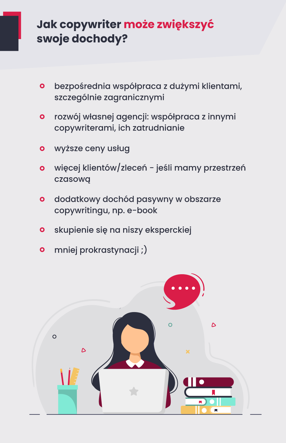 Jak copywriter może zwiększyć swoje dochody?