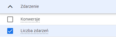 Dodawanie zmiennej liczba zdarzeń w  eksploracjach GA4