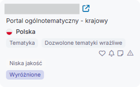 Niska jakość