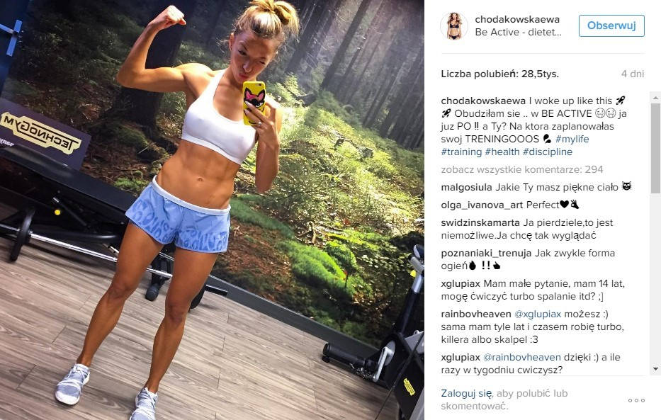 Ewa Chodakowska influencerka