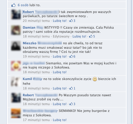 facebook grupy sokołów - kryzysy w sm 