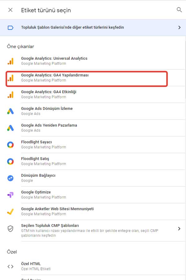 google tag manager kullanarak google analytics kodu nasıl eklenir 6