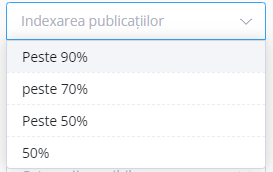 Indexation of publications