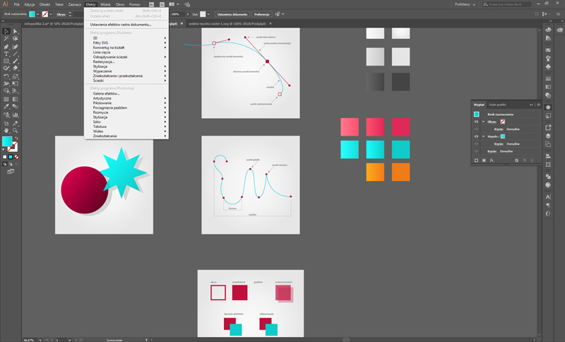 interface programu adobe illustrator