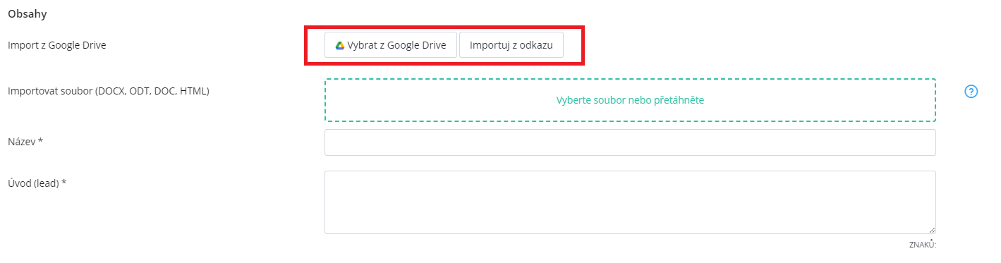 Google Drive Integration