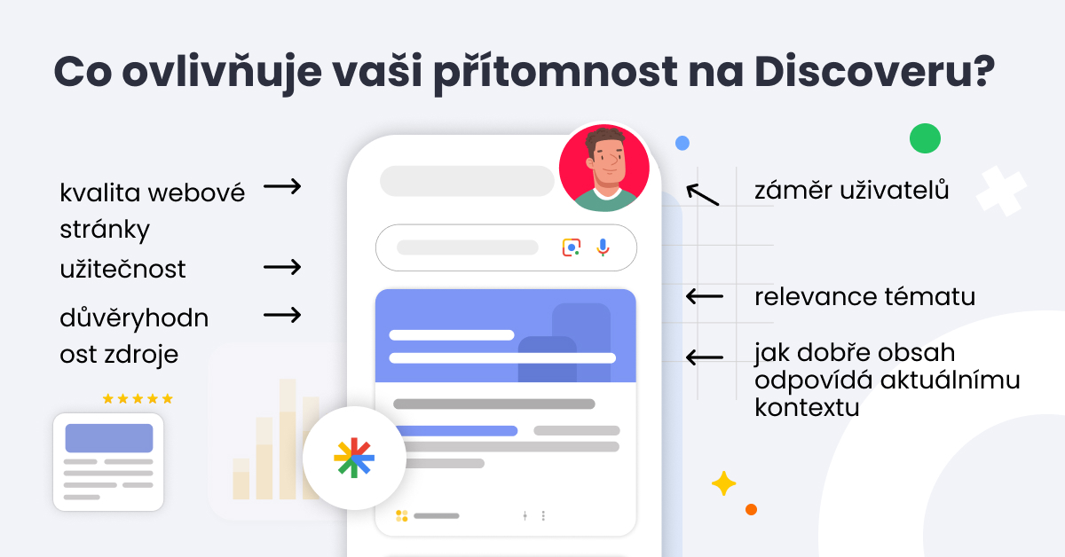 Co ovlivňuje vaši přítomnost na&nbsp;Discoveru?
