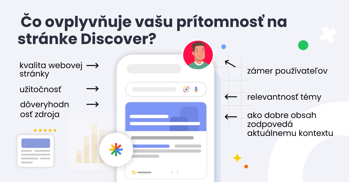 Čo ovplyvňuje vašu prítomnosť na stránke Discover?