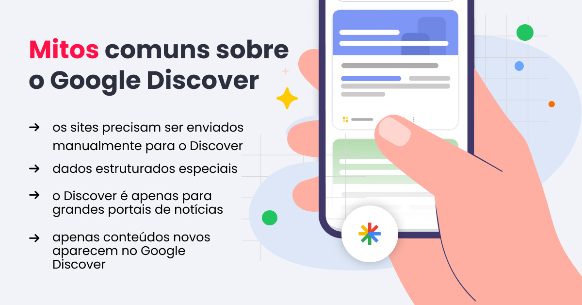 Mitos comuns sobre o Google Discover