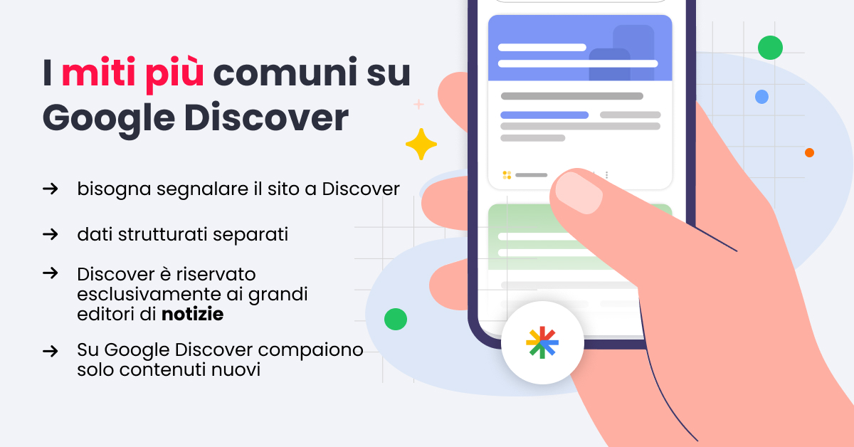 I miti più&nbsp;comuni su Google Discover