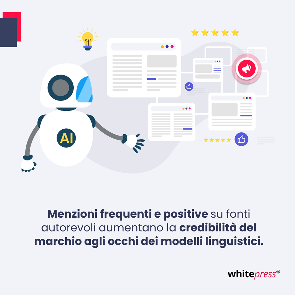 frequent and positive brand mentions