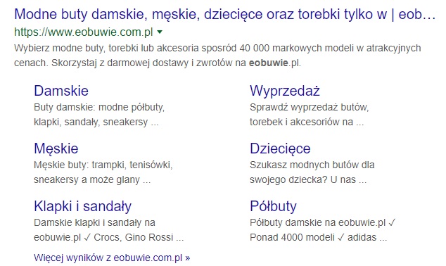 poshuk internet-mahazynu odyahu u google