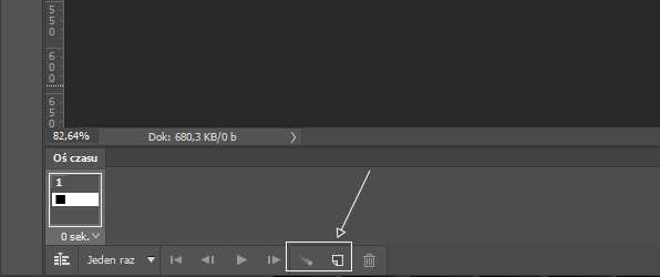 Podstawowe narzędzia osi czasu w photoshopie