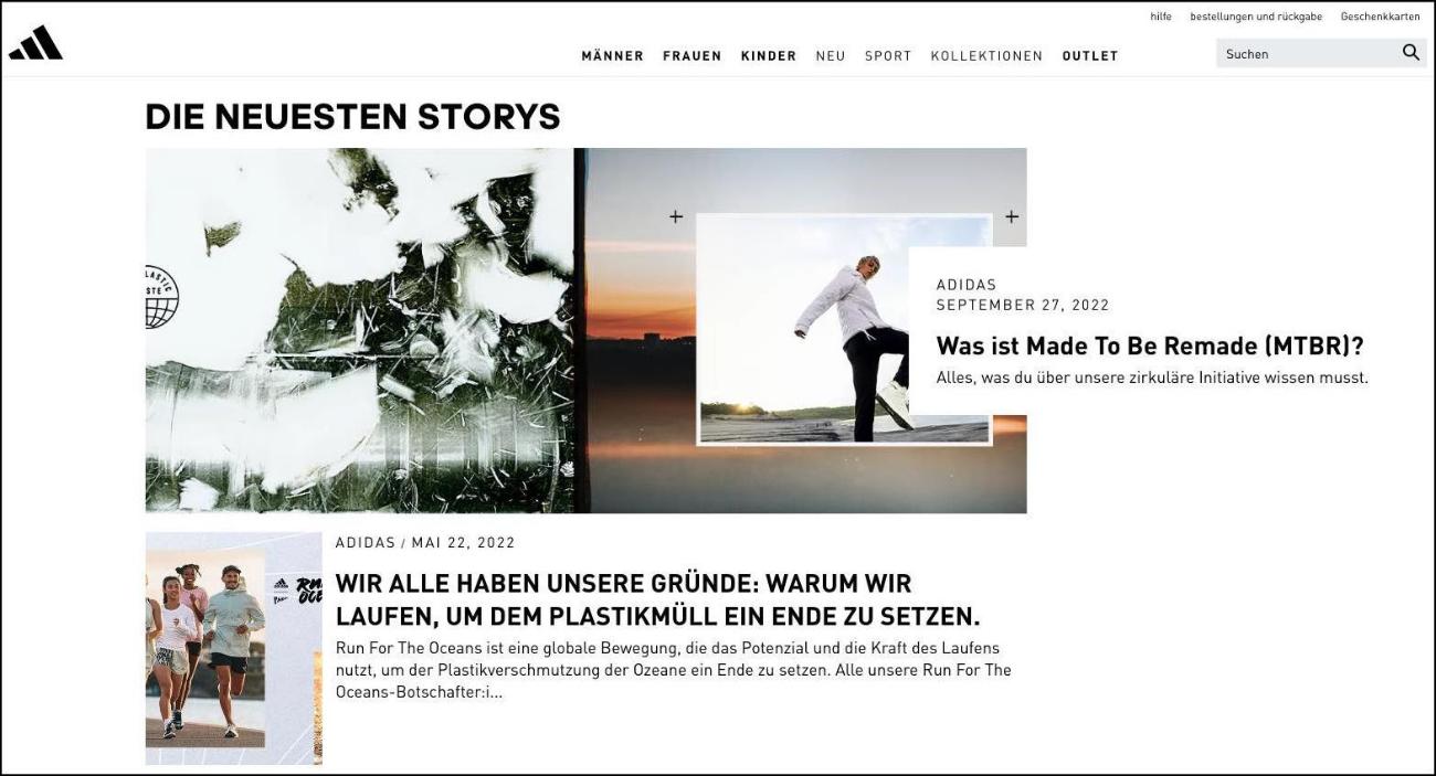 adidas unternehmensblog