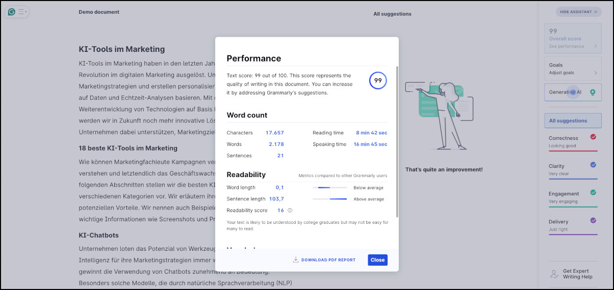 grammarly ai