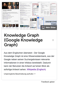 Knowledge Panel