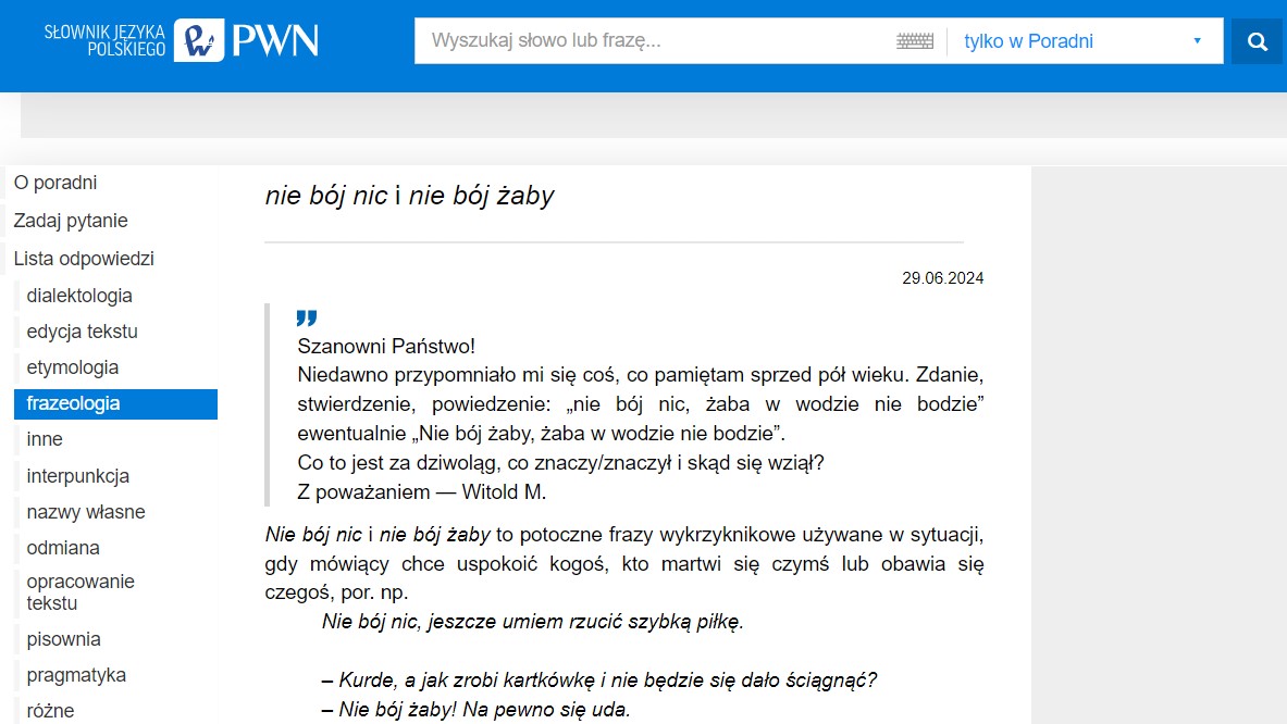 Poradnia językowa PWN