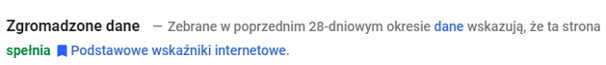 szybkość strony podstawowe wskaźniki internetowe