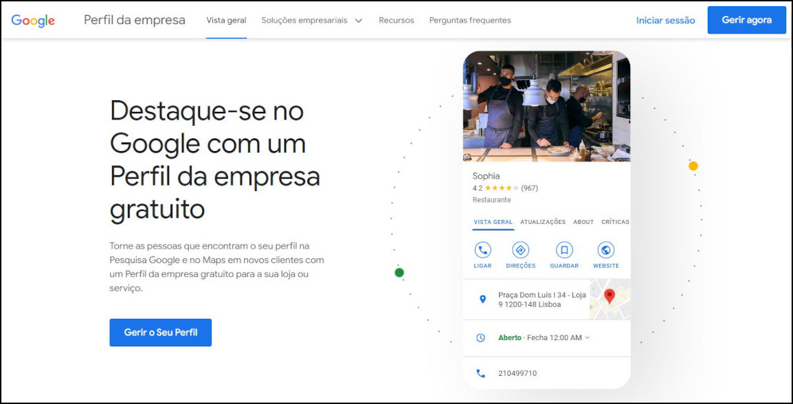 Login do Perfil de Empresa