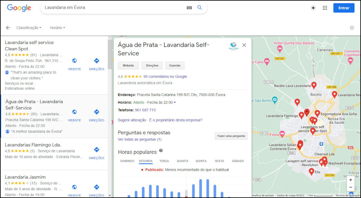 Resultados para a pesquisa "Lavandaria em Évora"