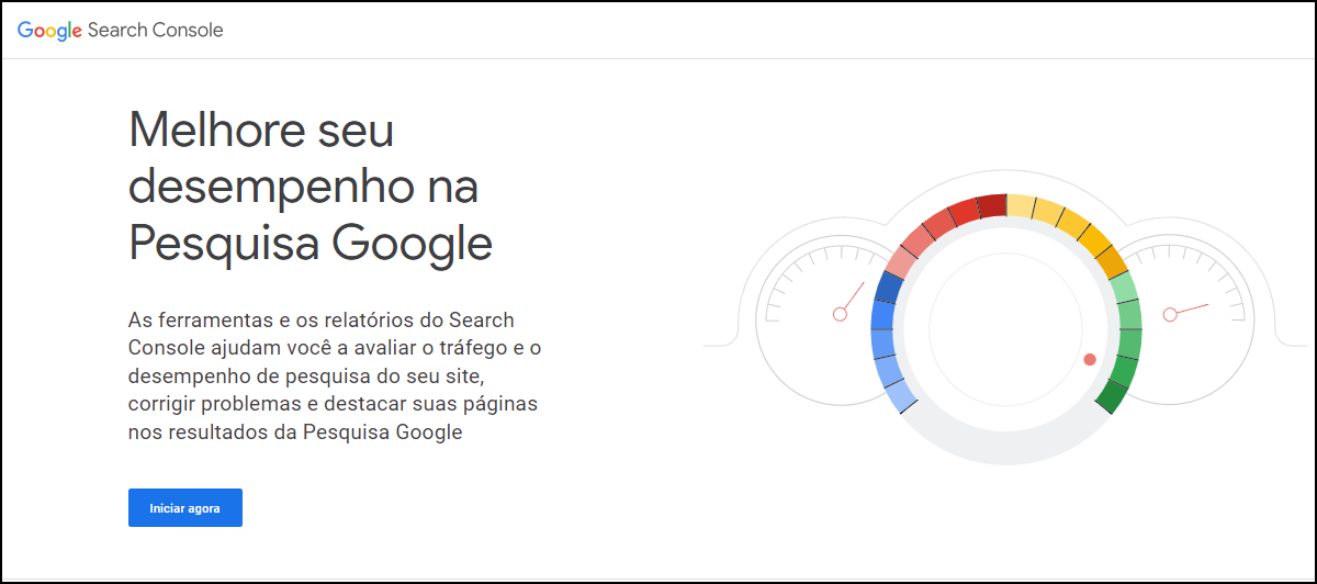 Como configurar sua conta do Google Search Console