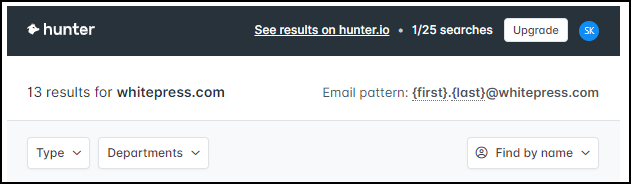 Hunter.io