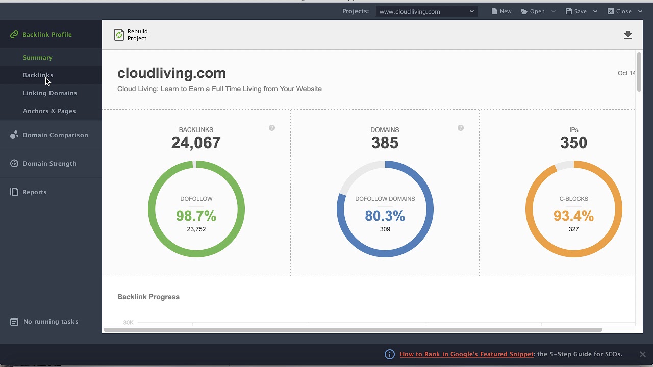 SEO SpyGlass v AppSumo