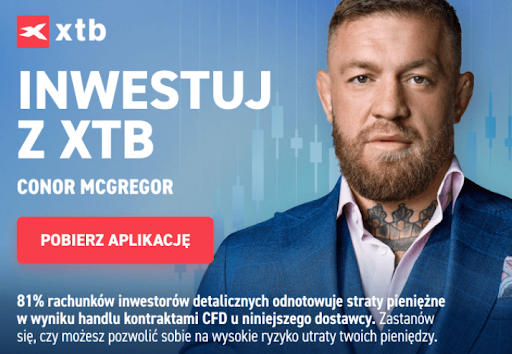 Kampania XTB z Conorem McGregorem