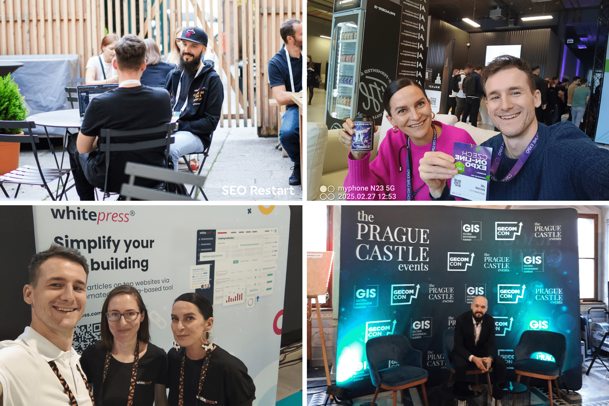Tým WhitePress&reg; na&nbsp;eventech 2025