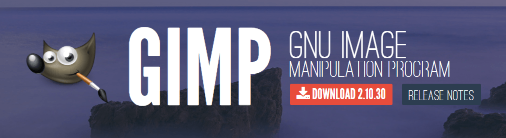 Gimp logo nástroje