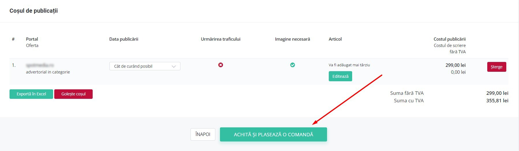 cosul de publicatii