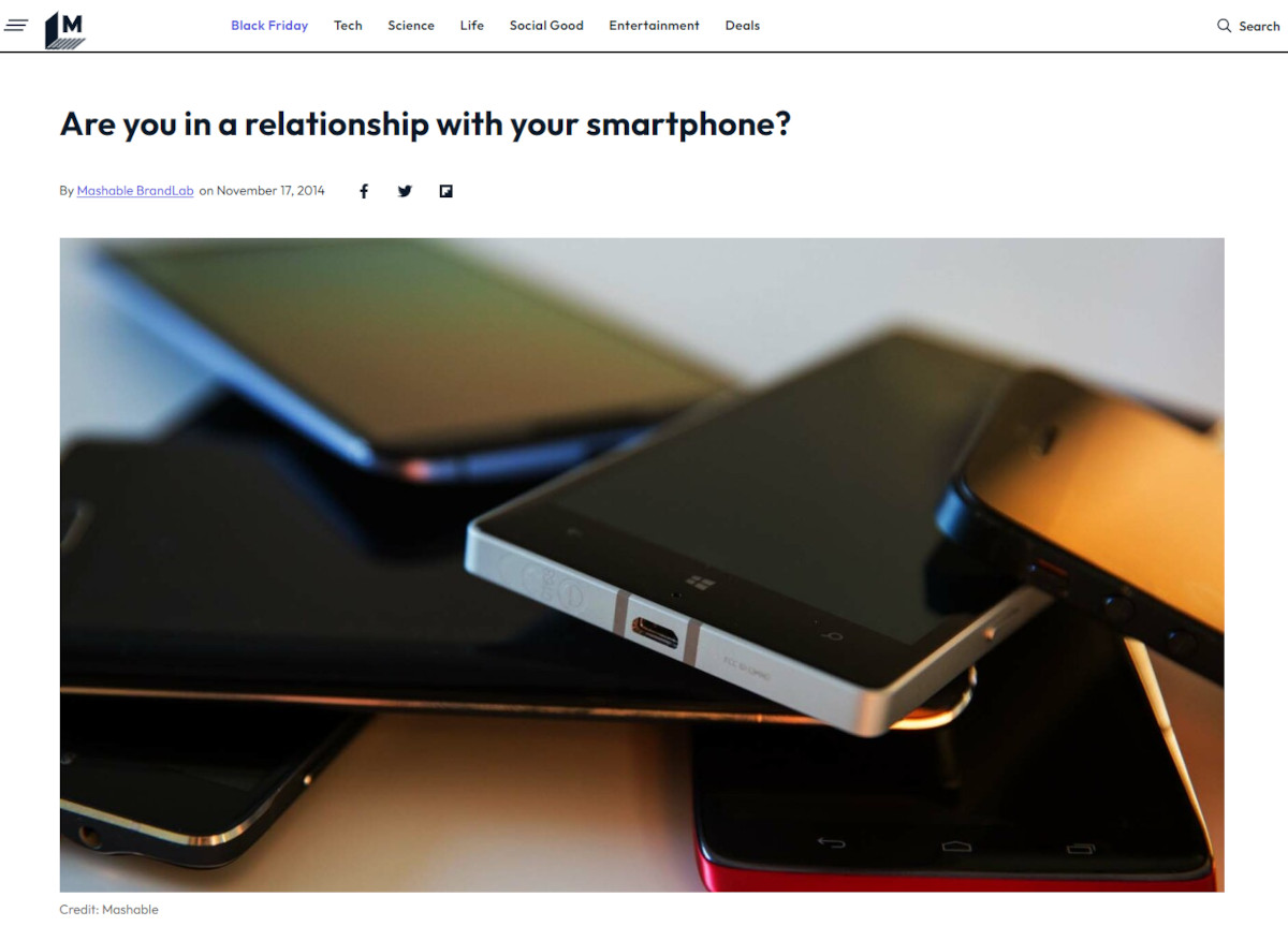 Doğal Reklam Mashable ve Master Card