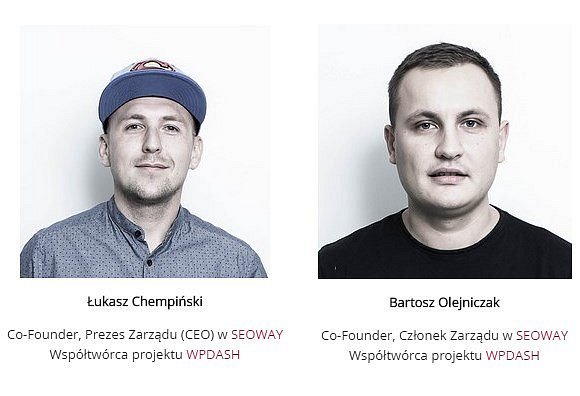 Łukasz Chempliński i Bartosz Olejniczak