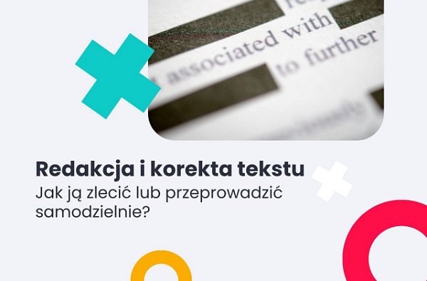 Redakcja i korekta tekstu