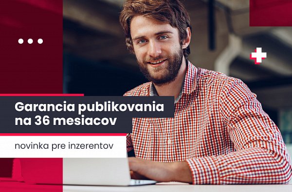 Garancia publikovania na 36 mesiacov