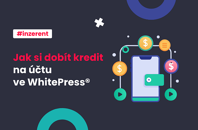 Jak si dobít kredit na účtu WhitePress®