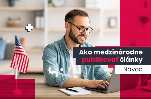 Muž študuje na notebooku ako medzinárodne publikovať články na WhitePresse