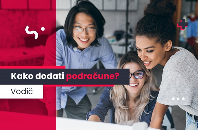 Kako dodati podracune