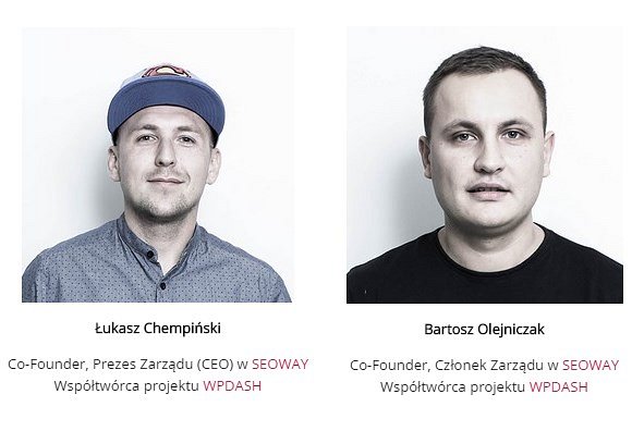 Łukasz Chempliński i Bartosz Olejniczak