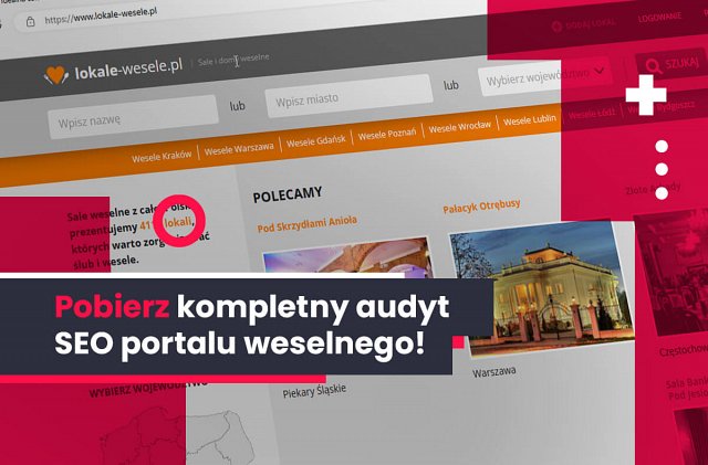 Audyt SEO portalu weselnego
