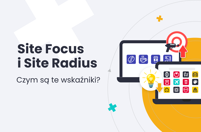 Wskaźniki Site Focus i Site Radius