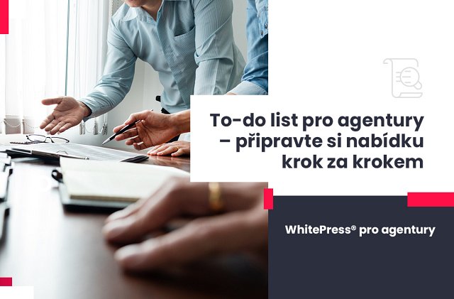 To-do list - připravte si nabídku služeb v agentuře