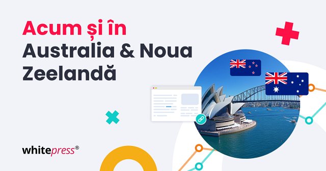 WhitePress® se extinde în Australia și Noua Zeelandă!