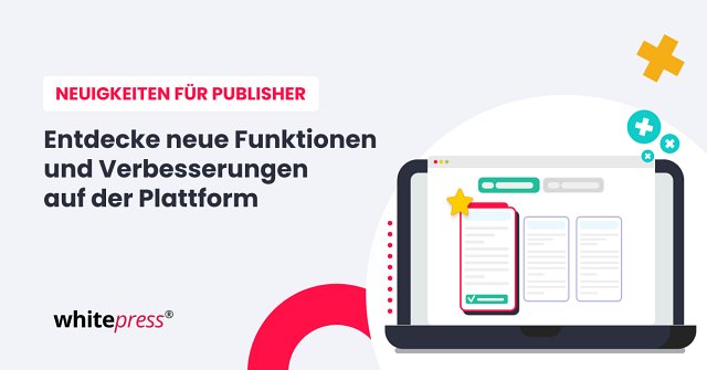 Publisher, schau dir an, was sich auf der Plattform geändert hat.